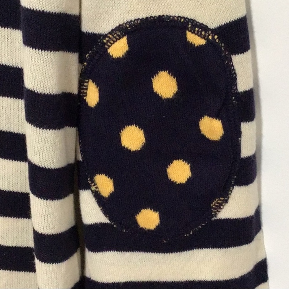 Pink Rose Black and Yellow Striped Cardigan - Picture 4 of 7